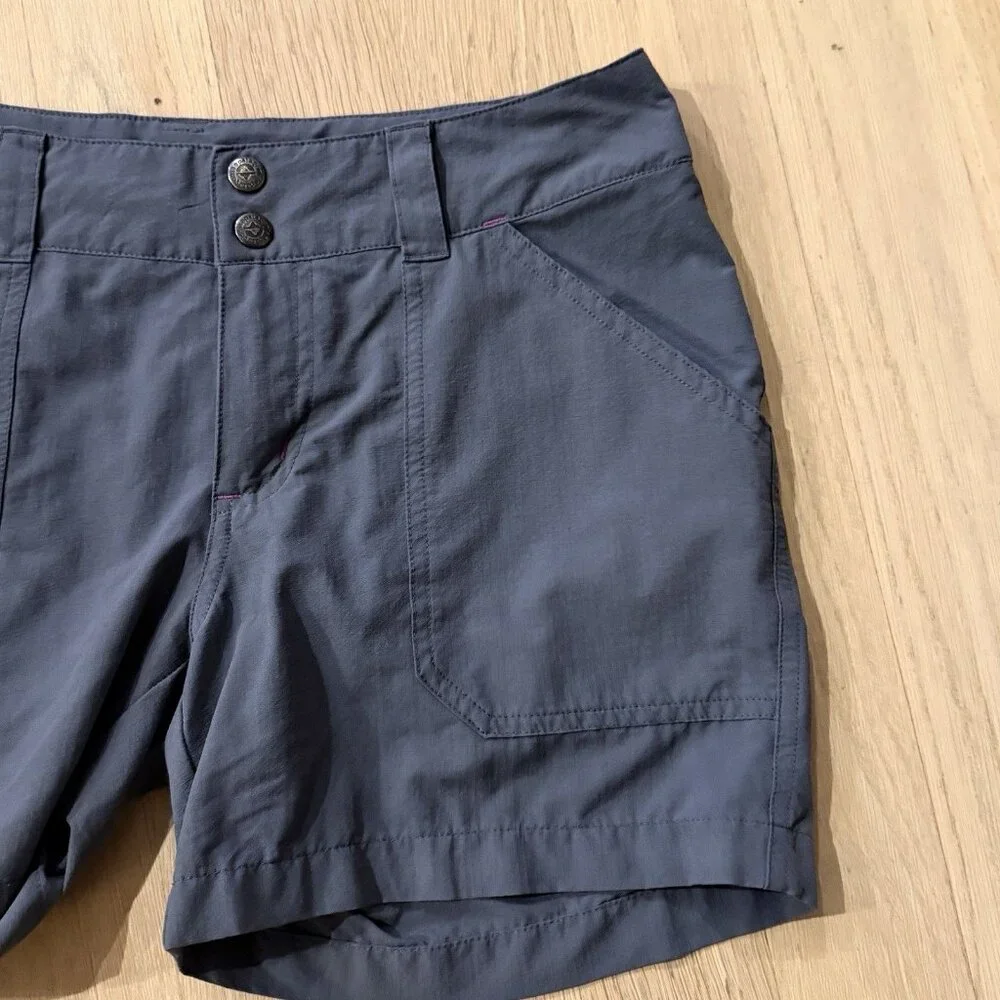 Patagonia Women’s Borderless Shorts Size 4 Gray Hiking Lightweight Outdoors